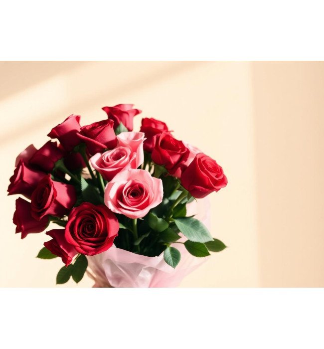 111 Mix Roses Hand Bouquet