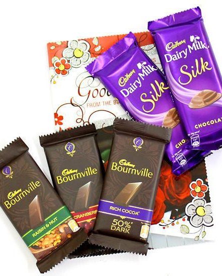 Bournville N Silk Hamper