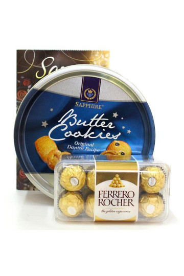 Cookies n Rocher Hamper