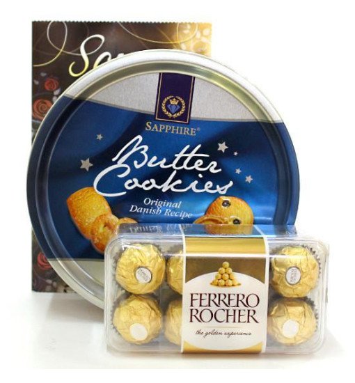 Cookies n Rocher Hamper