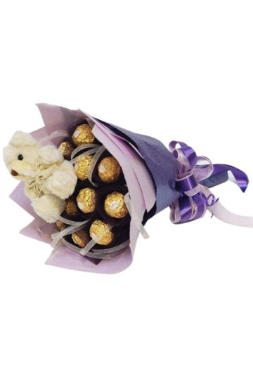 Ferrero Teddy Bouquet