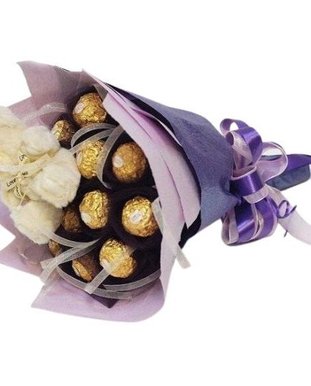 Ferrero Teddy Bouquet