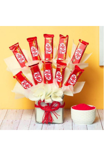 Kit Kat Chocolate Arrangement