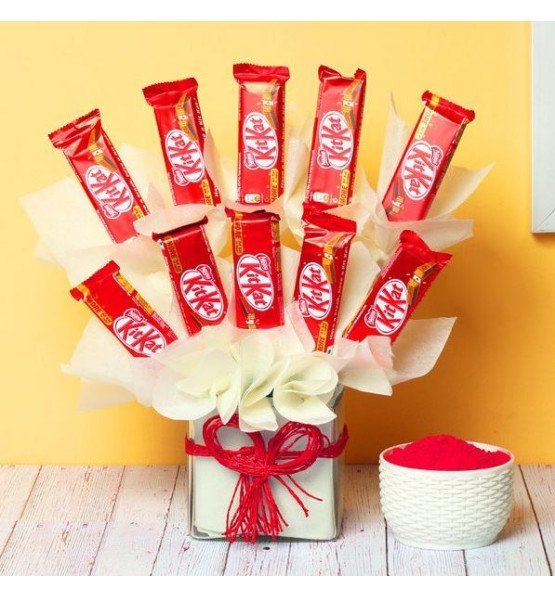 Kit Kat Chocolate Arrangement