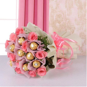 Ferrero Rocher n Roses Bouquet