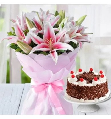Oriental with Blackforest Cake