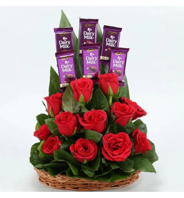 Tropical Roses n Chocolates