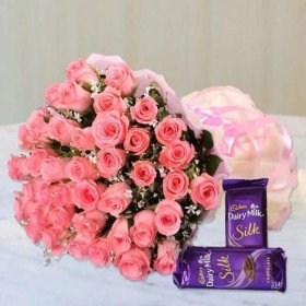 Baby Pink Roses n Silk Baby Pink Roses n Silk