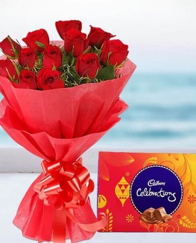 12 Red Roses n Celebration