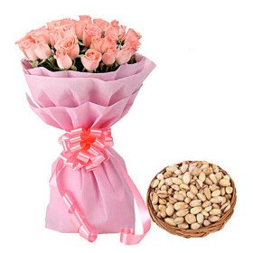 20 Pink Roses n Dry Fruits 20 Pink Roses n Dry Fruits