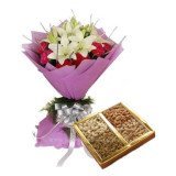 Flowers and Dry Fruit Combos