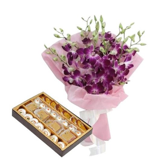 Orchids n Mix Sweets