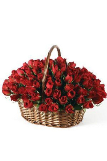 100 Roses Basket