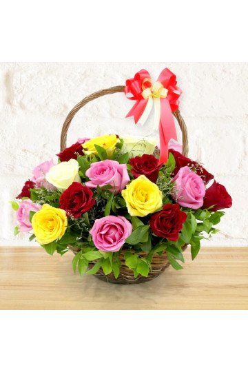 Colorful Basket Of Love Colorful Basket Of Love