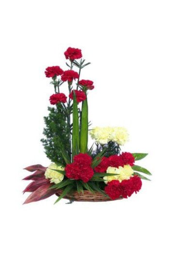 Designer Carnation Basket