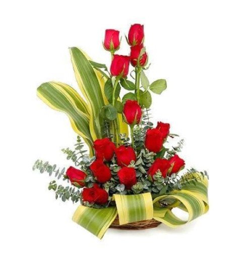 Red Beauty - Red Rose Hand Bouquet