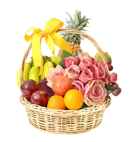 Blooming Flory Fruit Basket