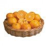 Golden Orange Fruit Basket