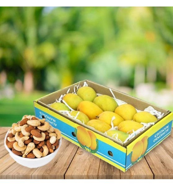 Alphonso Mango With Dry Fruits