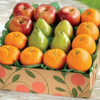 Healthy Bites, Happy Life Fruit Basket
