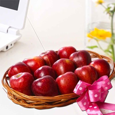 Red Apple Basket 