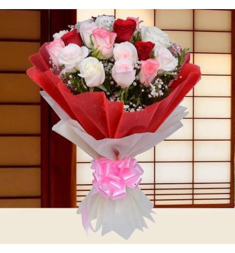 Adoring Darling - Mix Roses Bouquet