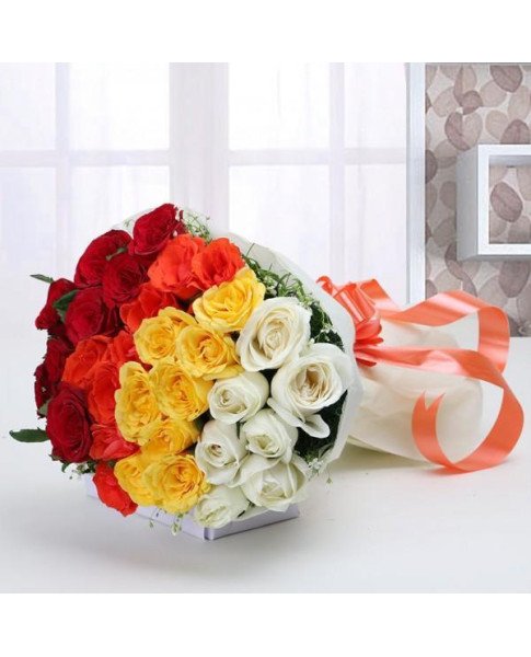 Mix Flower Bouquet For Valentine