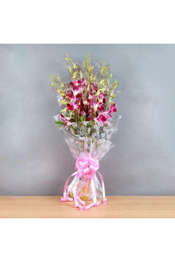 Purple Magic Hand Bouquet