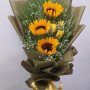 Sun-Kissed Love – Sunflowers & Roses Bouquet