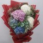 Heavenly Blooms – Premium Hydrangea Flower Bouquet