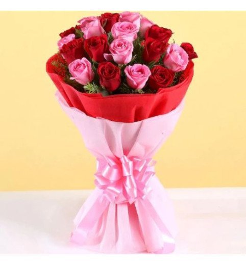 the story of us hand bouquet